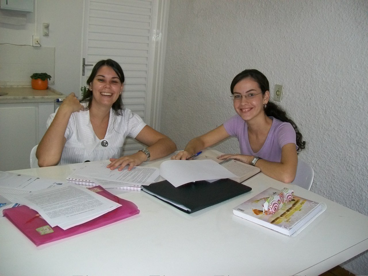09/10:Thayna e Ana Beatriz no NUPFAI