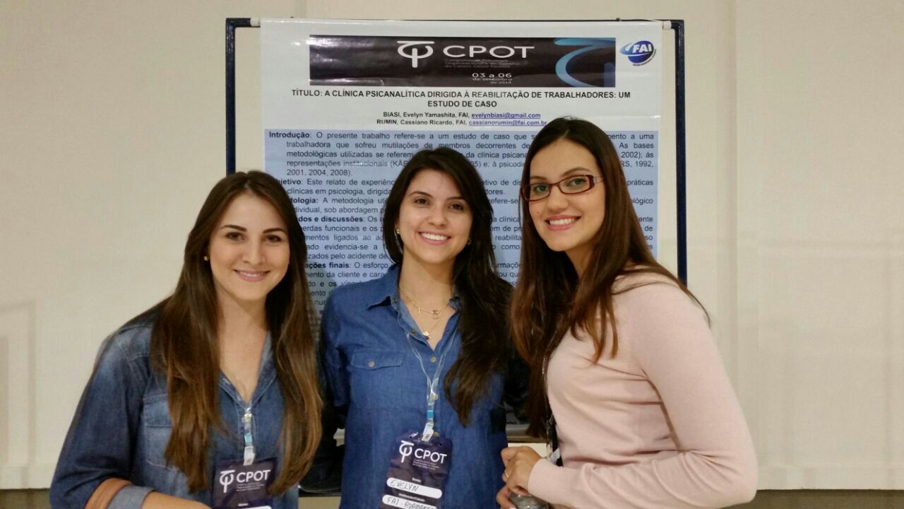 09/14: Arieli, Profa. Evelyn e Karen no CPOT, UNESP/Bauru.