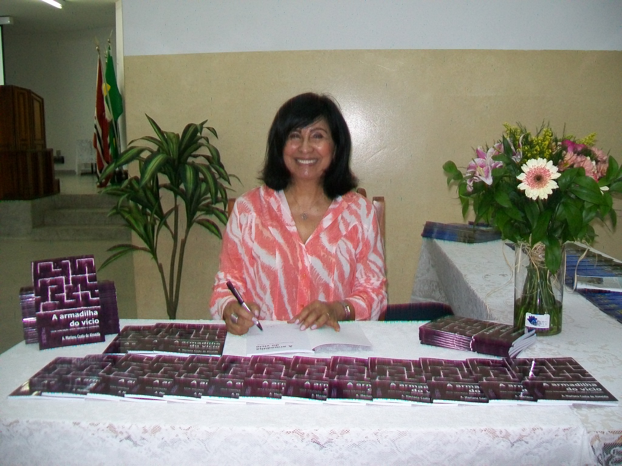 Dia do Psicólogo de 2012: Lançamento do livro Profa. Mariana