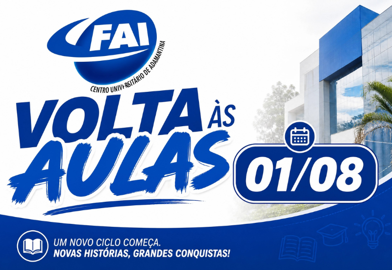 Segundo semestre letivo de 2026 tem início no dia 1º de agosto