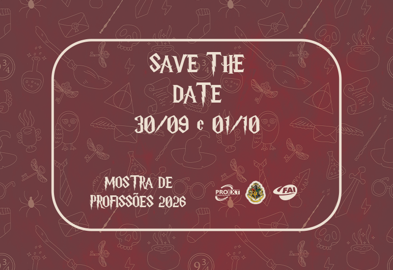 Com temática de Harry Potter, Mostra de Profissões da FAI acontece na próxima semana