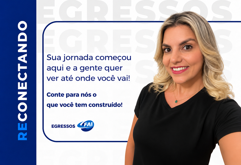 FAI enaltece a trajetória de sucesso da docente e egressa Prof.ª Dra. Juliana Felipe