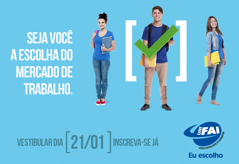 Terceiro Vestibular FAI 2018 é neste domingo, 21