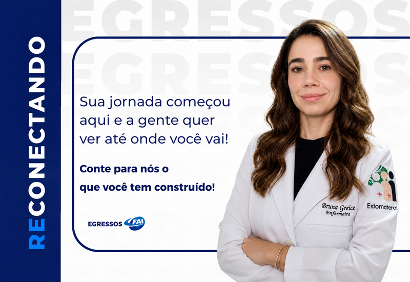 Ex-aluna de Enfermagem da FAI celebra carreira de sucesso e amparo de professores