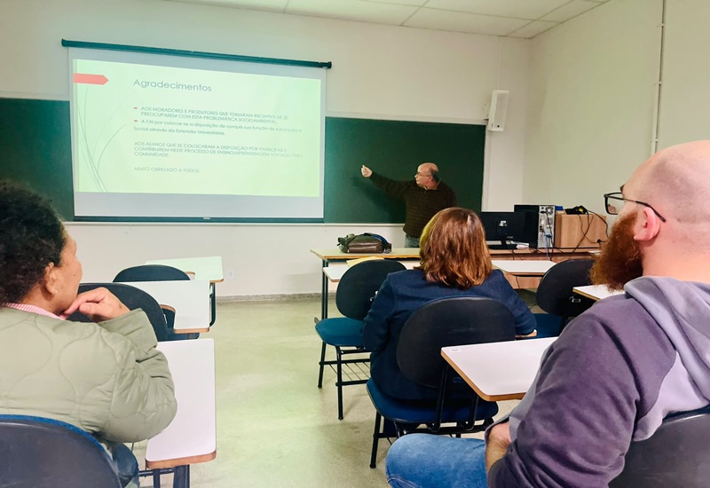 FAI entrega parecer técnico ambiental da microbacia do Córrego Taipus