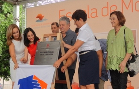 Polo regional da Escola de Moda é inaugurado em Adamantina