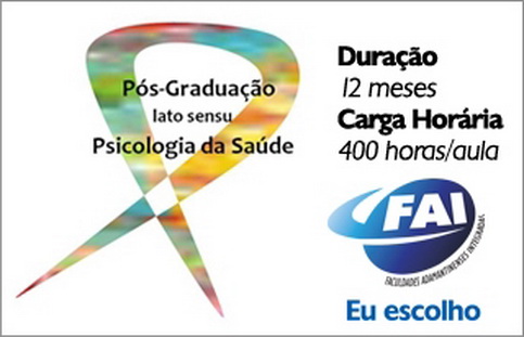 Pós em Psicologia da Saúde da FAI inicia neste sábado
