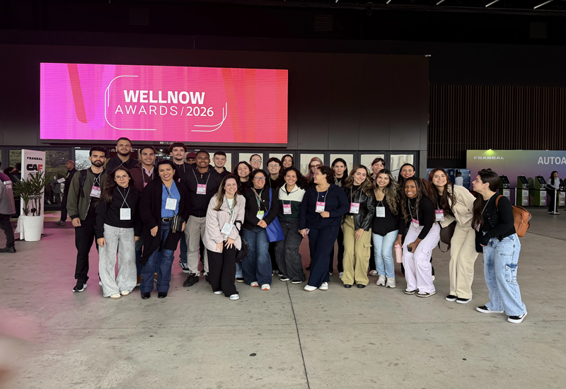 Alunos de Nutrição da FAI participam da maior feira de alimentação saudável da América Latina