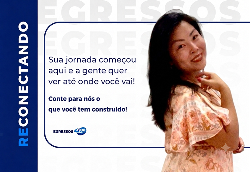 Conheça Analissa Haga: de aluna a docente e orientadora na FAI