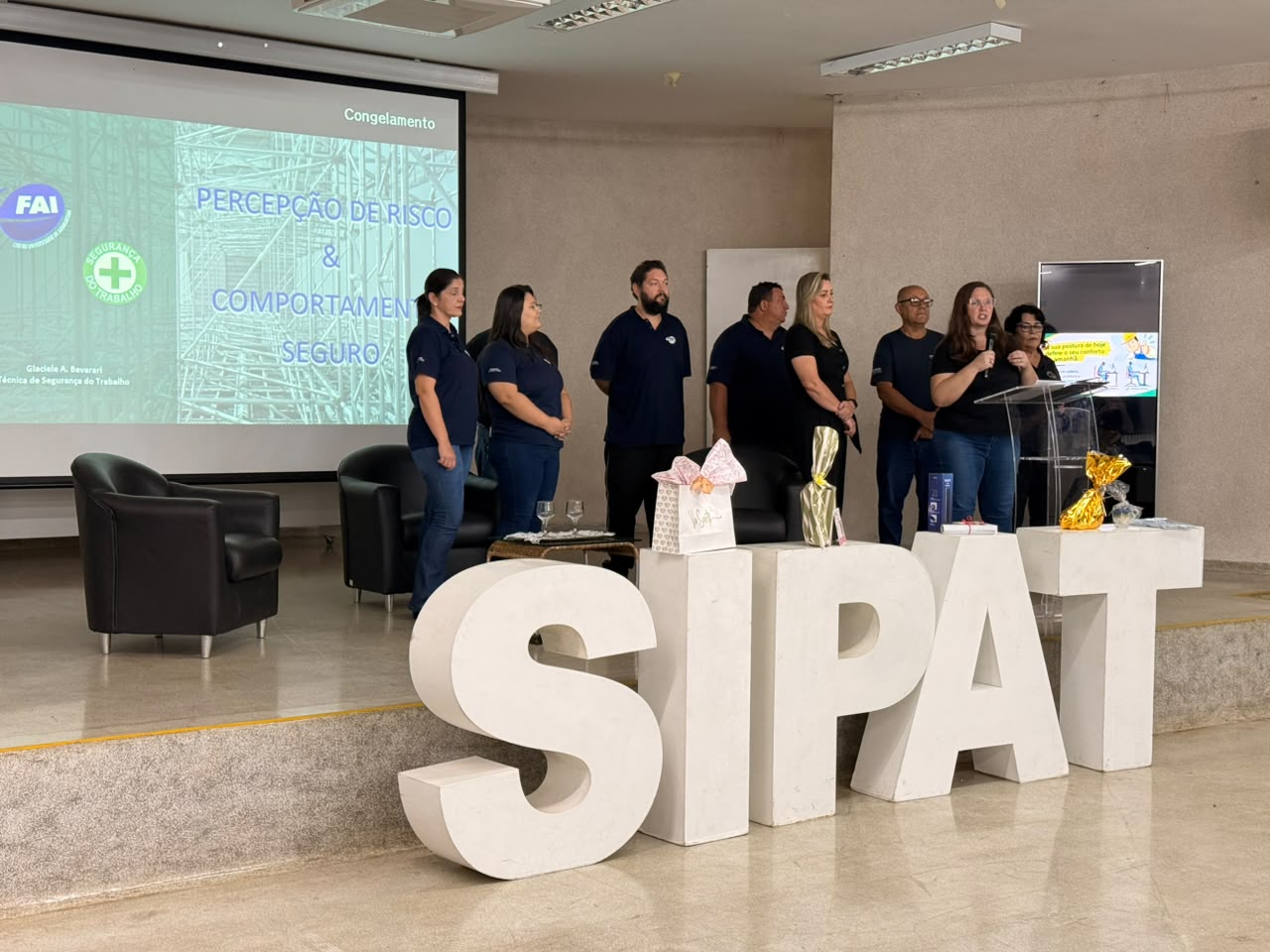 FAI promove SIPAT 2026 com foco em segurança, saúde e prevenção ao assédio