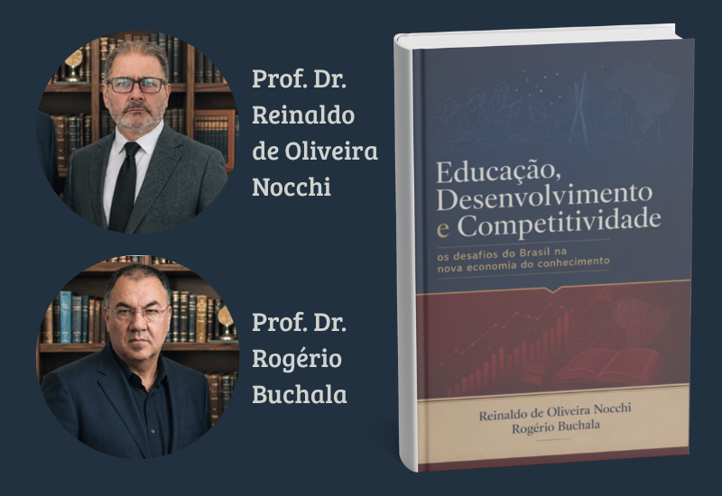 Professores da FAI lançam livro sobre educação, desenvolvimento e competitividade no Brasil