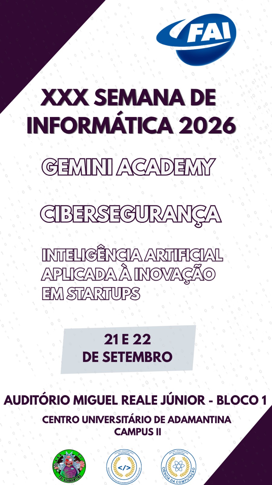 Estude no Centro Universitário de Adamantina