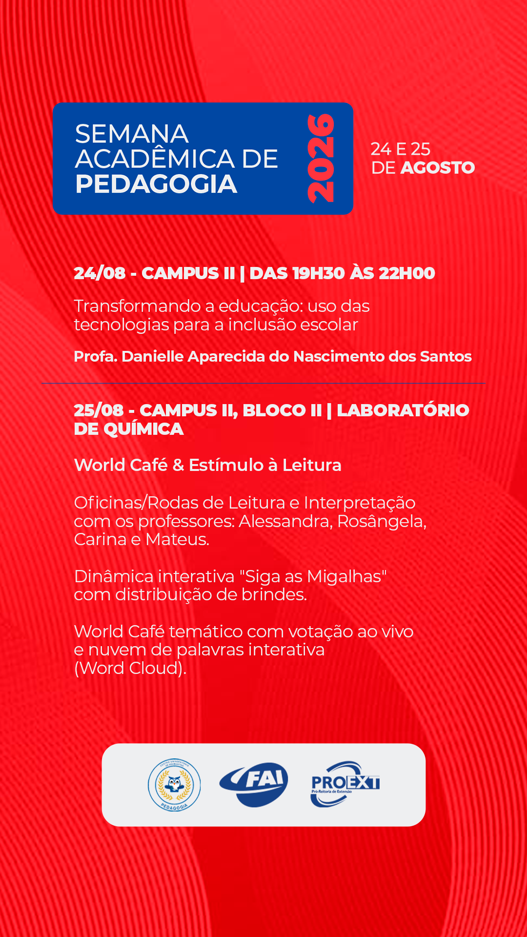 Estude no Centro Universitário de Adamantina