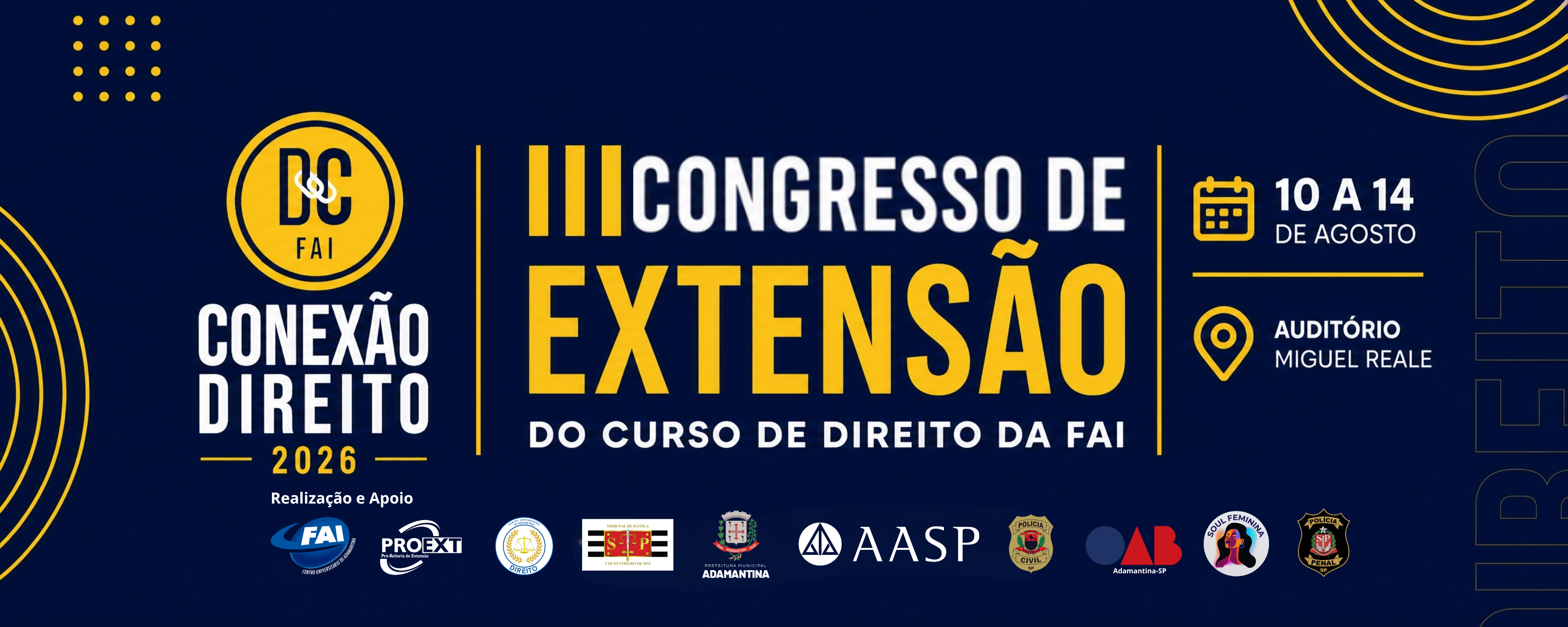 Estude no Centro Universitário de Adamantina