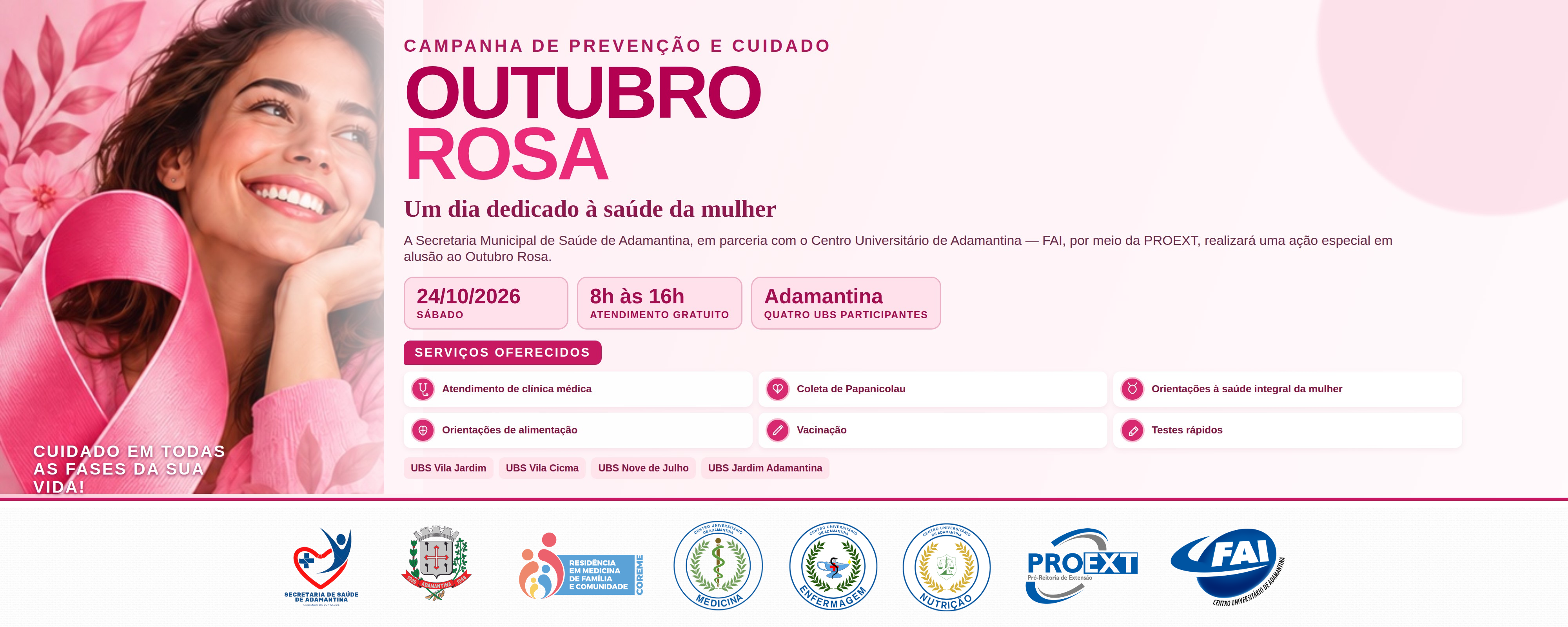 Estude no Centro Universitário de Adamantina