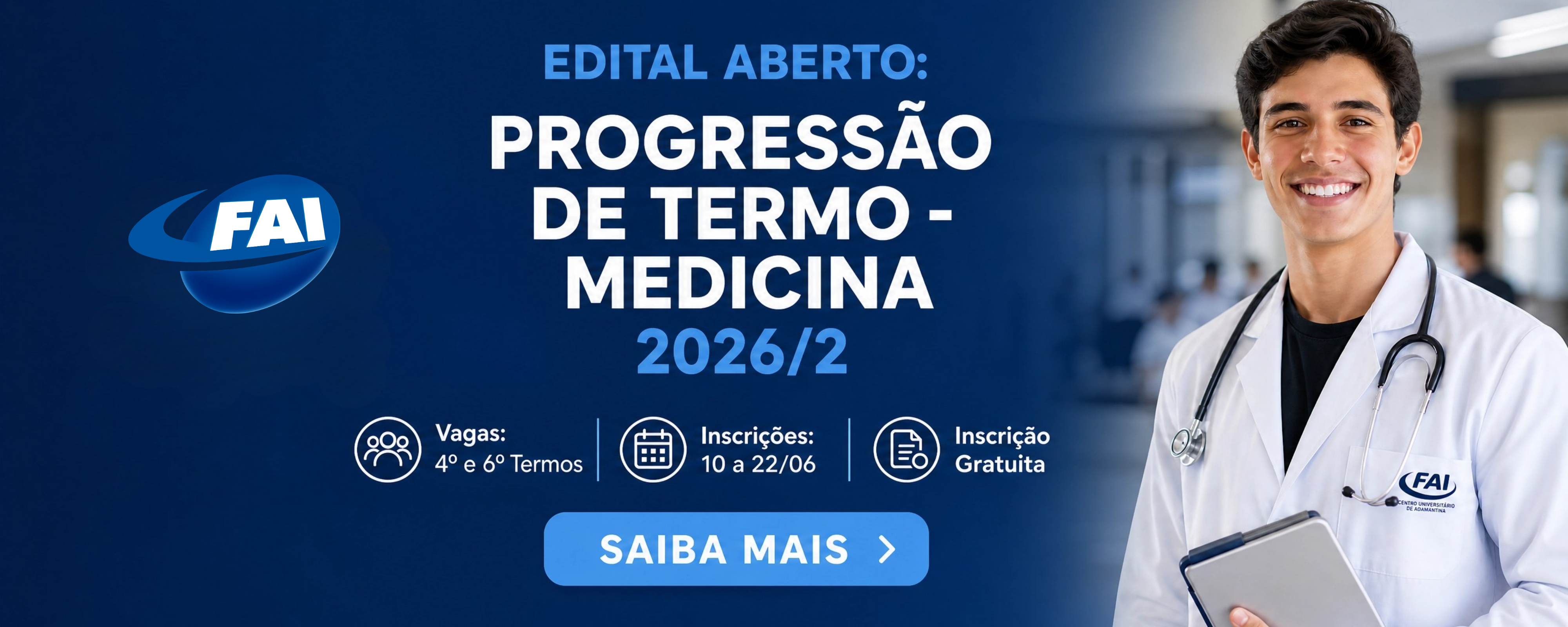 Estude no Centro Universitário de Adamantina