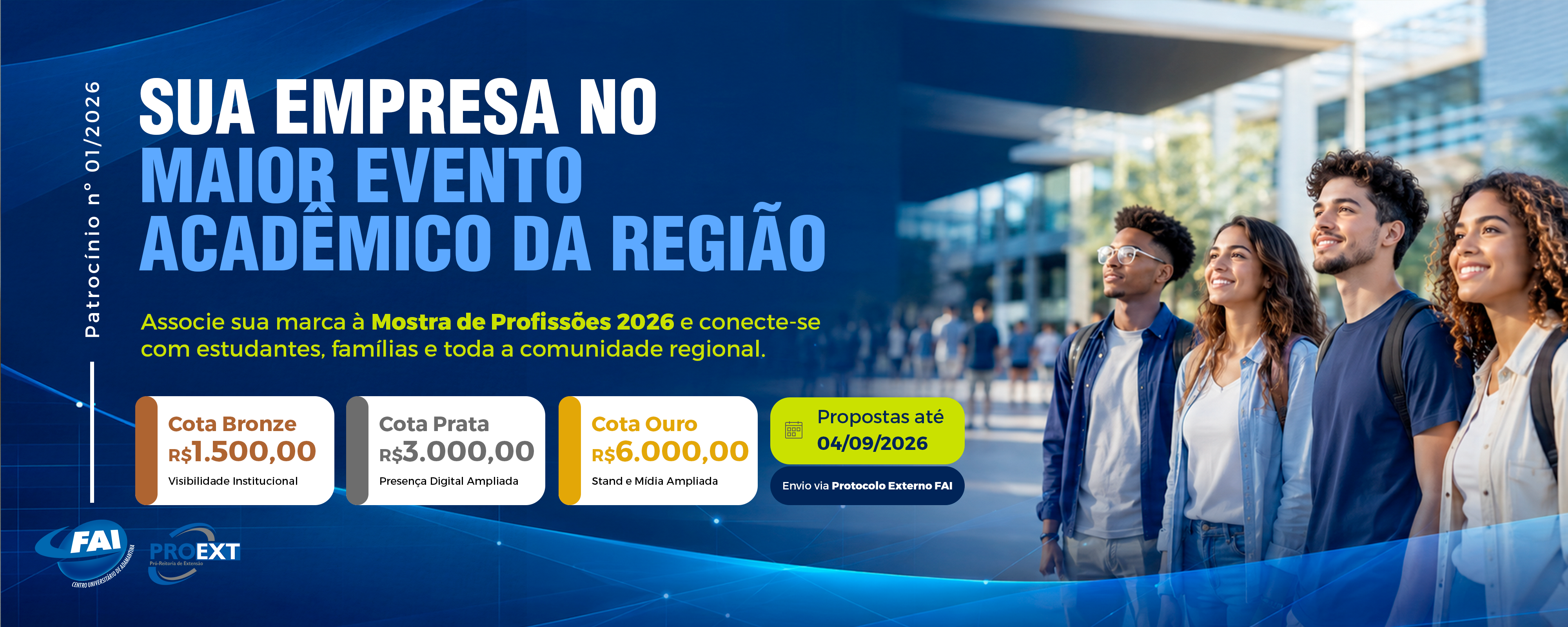 Estude no Centro Universitário de Adamantina